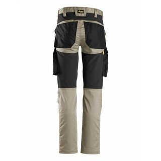 Image of Snickers Allroundworkwerkbroek 6803 Khaki - Zwart (2004) Maat 258