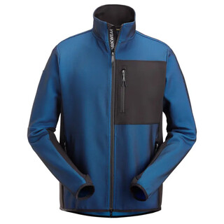 Image of Snickers FleXiworktussenlaag Jack 8045 Kobaltblauw - Zwart (5604) Maat M