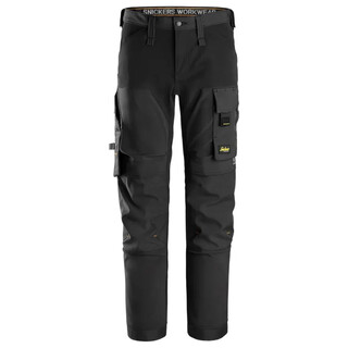 Image of Snickers Stretch Broek 6375 Zwart (0404) Maat 048