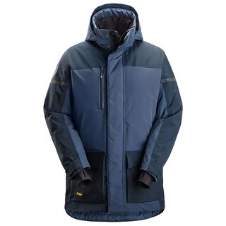 Image of Snickers Parka 1801 Donker Blauw - Blauw (9596) Maat M