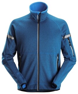 Image of Snickers Fleece Jack 8004 Kobalt Blauw (5600) Maat XL