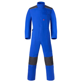Image of HaVeP Overall 20320 Korenblauw/Grijs Maat 54