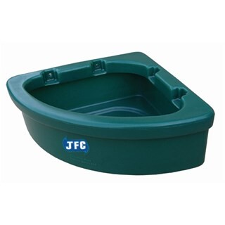 Image of Voerbak voor hoekmontage 20 liter groen