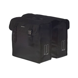 Image of Basil Mara XL Dubbele Fietstas 35L - Zwart