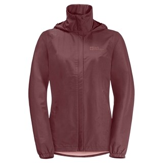 Image of Jack Wolfskin Stormy Point 2l Jkt W Allweatherjack Oker rood Dames - maat L