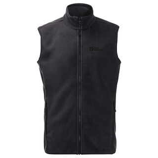 Image of Jack Wolfskin Waldsteig Fz M Fleece Vest Zwart Heren - maat XL