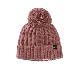 Image of Jack Wolfskin HIGHLOFT KNIT BEANIE W afterglow maat S