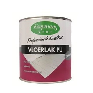 Image of Koopmans Vloerlak PU Zijdeglans Basis 750 ml.