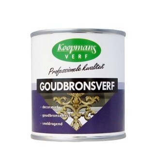 Image of Koopmans Goudbrons verf 250 ml.