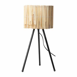 Image of Sfeerlamp Rattan 25x54cm