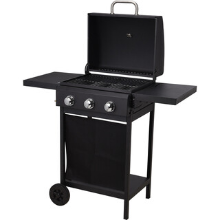 Image of Vaggan Gas Barbecue 3 branders Zwart