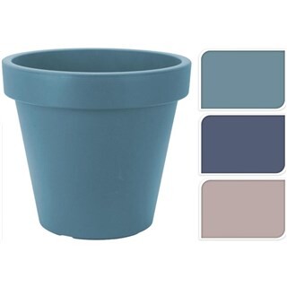 Image of Koopman Bloempot Rond Gekleurd 40 cm