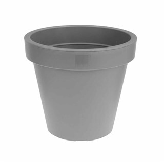Image of Koopman Bloempot Rond Grijs 50 cm