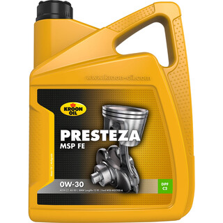 Image of Kroon-oil 5 L Can Presteza Msp Fe 0w-30