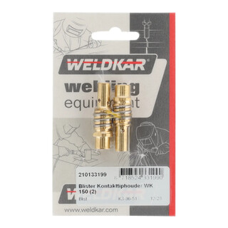 Image of Weldkar Blister Kontakttiphouder 150 (2 stuks)