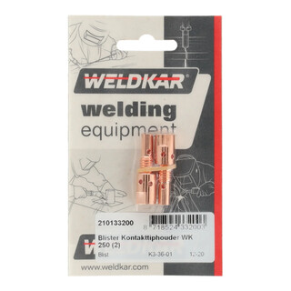 Image of Weldkar Blister Kontakttiphouder 250 (2 stuks)