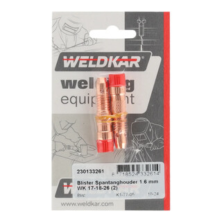 Image of Weldkar Blister Spantanghouder 1.6 mm (2 stuks)