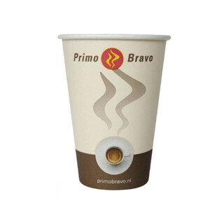 Image of Primo Bravo Kartonnen Beker 150ml 2500st