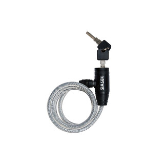 Image of Simson Kinder-kabelslot 8 mm x 90 cm - Multi kleur