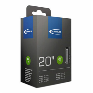 Image of Schwalbe Binnenband AV7 20x1.50-2.50 40/62-406 Auto Ventiel