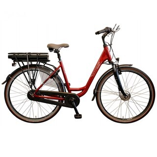 Image of Bikkel iBee Contigo Dames Ruby Red Nexus 7 Versnellingen - D49 468Wh