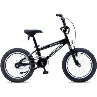 Image of Tornado 16" BMX glans zwart