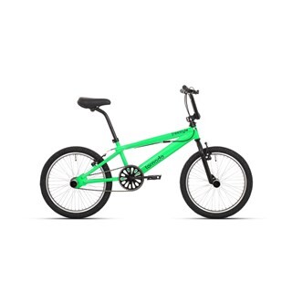 Image of Tornado Freestyle bike lux Neon groen met zwarte banden