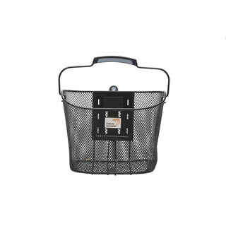 Image of New Looxs Toscane Smartlock Afneembare Fietsmand 19l - Zwart