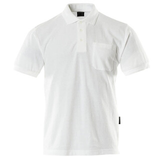 Image of Mascot Poloshirt Borneo Wit Maat 2XL