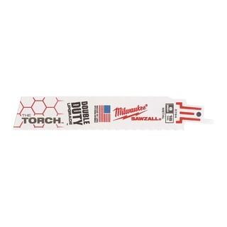 Image of Milwaukee Reciprozaagblad Sawzall metaal Heavy Duty TORCH 150 mm 14-Tpi (25 stuks)