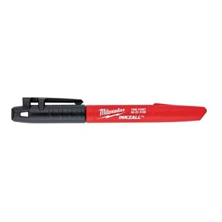 Image of Milwaukee Marker INKZALL  Fijne punt 1,0 mm zwart (afname per 36 stuks in plastic box)
