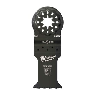 Image of Milwaukee Multitool Starlock invalblad hout 35 x 42 mm