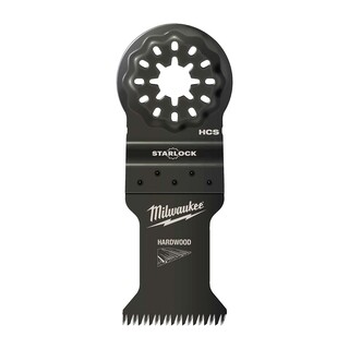 Image of Milwaukee Multitool Starlock invalblad hout 3C speed Bi-metaal 35 x 42 mm