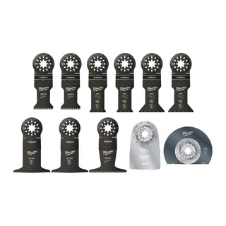 Image of Milwaukee Multitool Starlock algemene bladenset (11-delig)