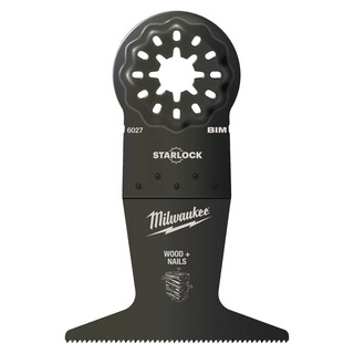 Image of Milwaukee Multitool Starlock invalblad hout 65 x 42 mm (50 stuks)