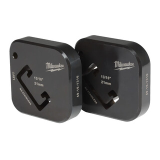 Image of Milwaukee 21x41 Snijmatrijzen Voor Montageprofielen