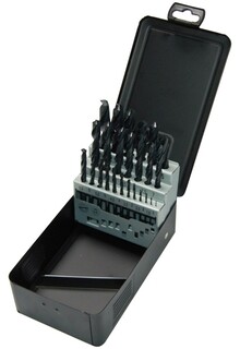Image of Milwaukee Metaalboren set HSS-R in metalen cassette (25-delig)