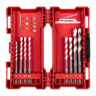 Image of Milwaukee Multi materiaalboren set SHOCKWAVE type 1 (8-delig)