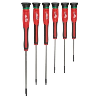 Image of Milwaukee Schroevendraaierset Precisie Torx (6-delig)