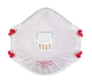 Image of Milwaukee Stofmasker FFP3 Met Ventiel - 10 Stuks