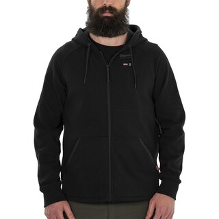 Image of Milwaukee M12  heated hoodie zwart M - 1 stuk