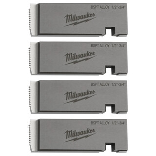 Image of Milwaukee Pijpdraadsnijder Matrijs PTR2D 1/2"-3/4" BSPT Alloy