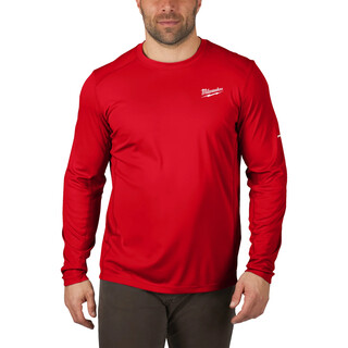 Image of Milwaukee Warm weather long sleeve rood L - 1 stuk