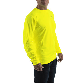Image of Milwaukee Warm weather long sleeve geel M - 1 stuk