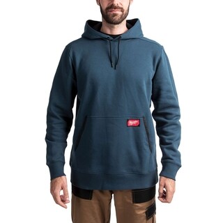 Image of Milwaukee Work hoodie midweight blauw L - 1 stuk