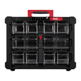 Image of Milwaukee PACKOUT Tip Bin Organiser Hang/Staand