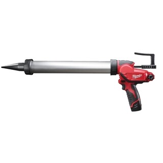 Image of Milwaukee M12 Subcompactkit-/lijmpistool Met 600 ml Patroonhouder - Incl Lader & Accu 12V 2.0Ah