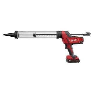 Image of Milwaukee M18 Heavy Duty Kit-/lijmpistool Met 600 ml Patroonhouder - Incl Accu 18V 2.0Ah, Zonder Lader 