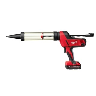 Image of Milwaukee M18 Heavy Duty Kit-/lijmpistool Met 400 ml Patroonhouder - Incl Accu 18V 2.0Ah, Zonder Lader 