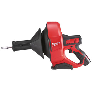 Image of Milwaukee M12 subcompacte ontstoppingsmachine met 6 mm diameter spiraalkabel